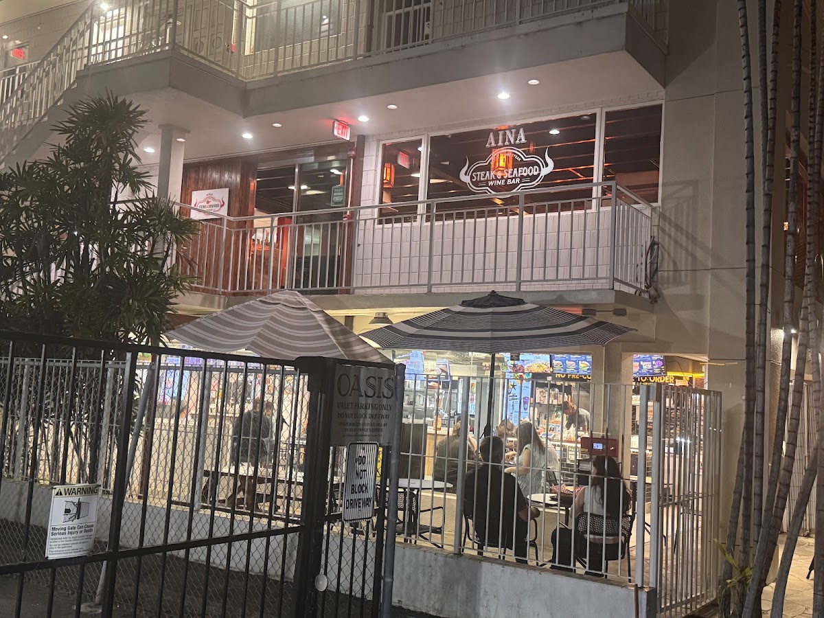 Aina Steak and Seafood in Waikiki